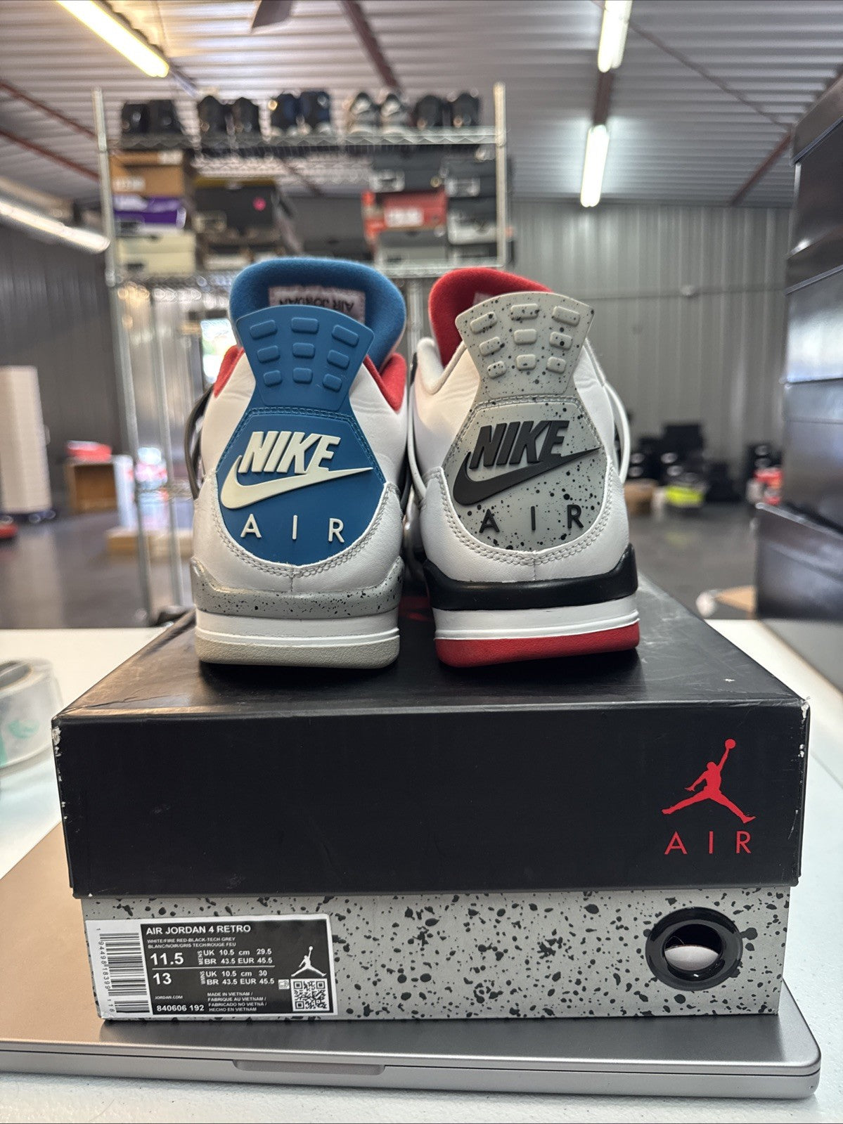 Size 11.5 - Jordan Air Jordan 4 Retro SE What The | Replacement Box