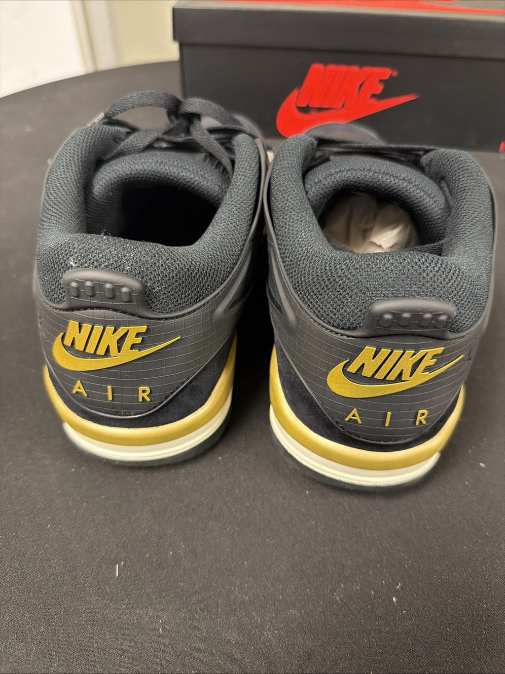 Air Jordan 4 RM Men's Shoes (Black/Sail/Team Gold/Metallic Gold)