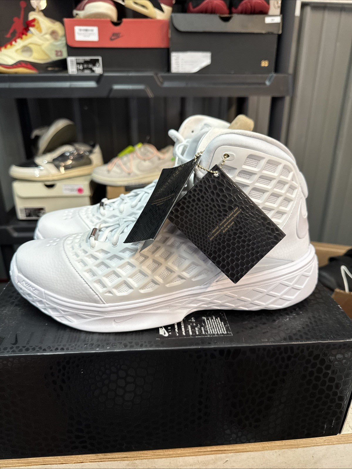 Nike Kobe III Protro Triple White HM4351 100 Men's Size 14 | Topless Box