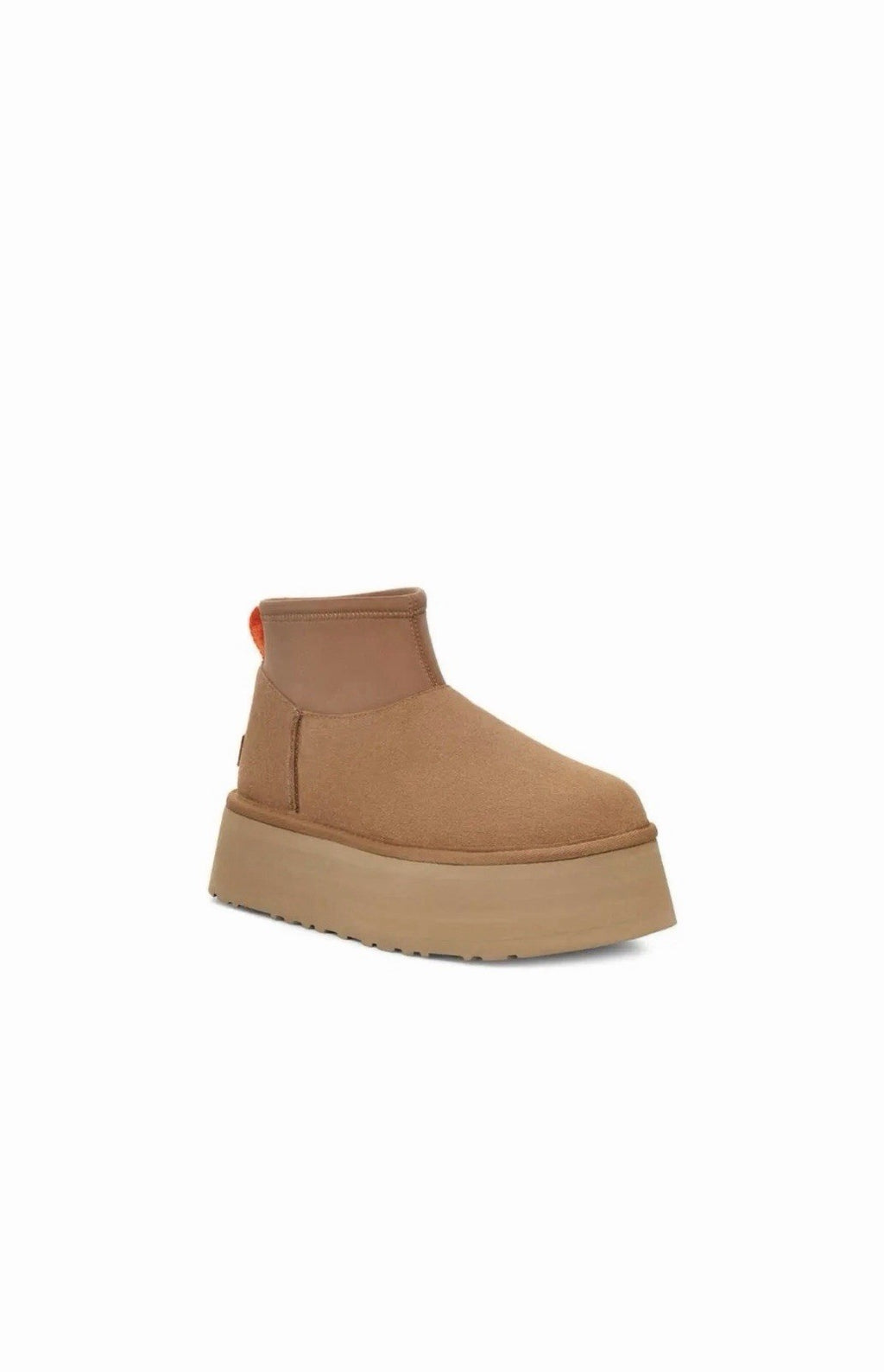 Women UGG Classic Mini Dipper Platform Boot 1168170 Chestnut Twinface Authentic