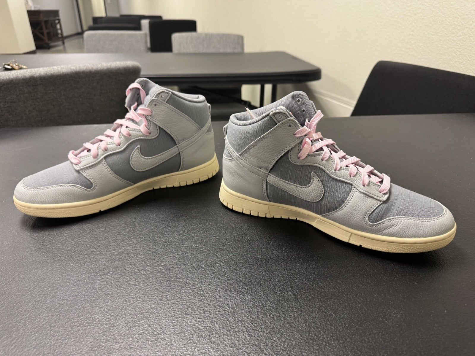 Nike Dunk High Premium Certified Fresh DQ8800-001 Particle Grey Pink - Size 10