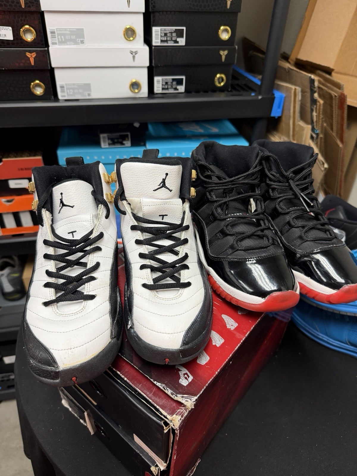 Jordan Retro 11 & 12 2008 DMP PACK - Size 7