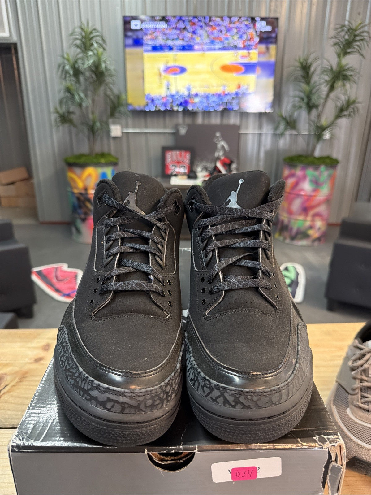 Size 13 - Air Jordan 3 Retro Black Cat
