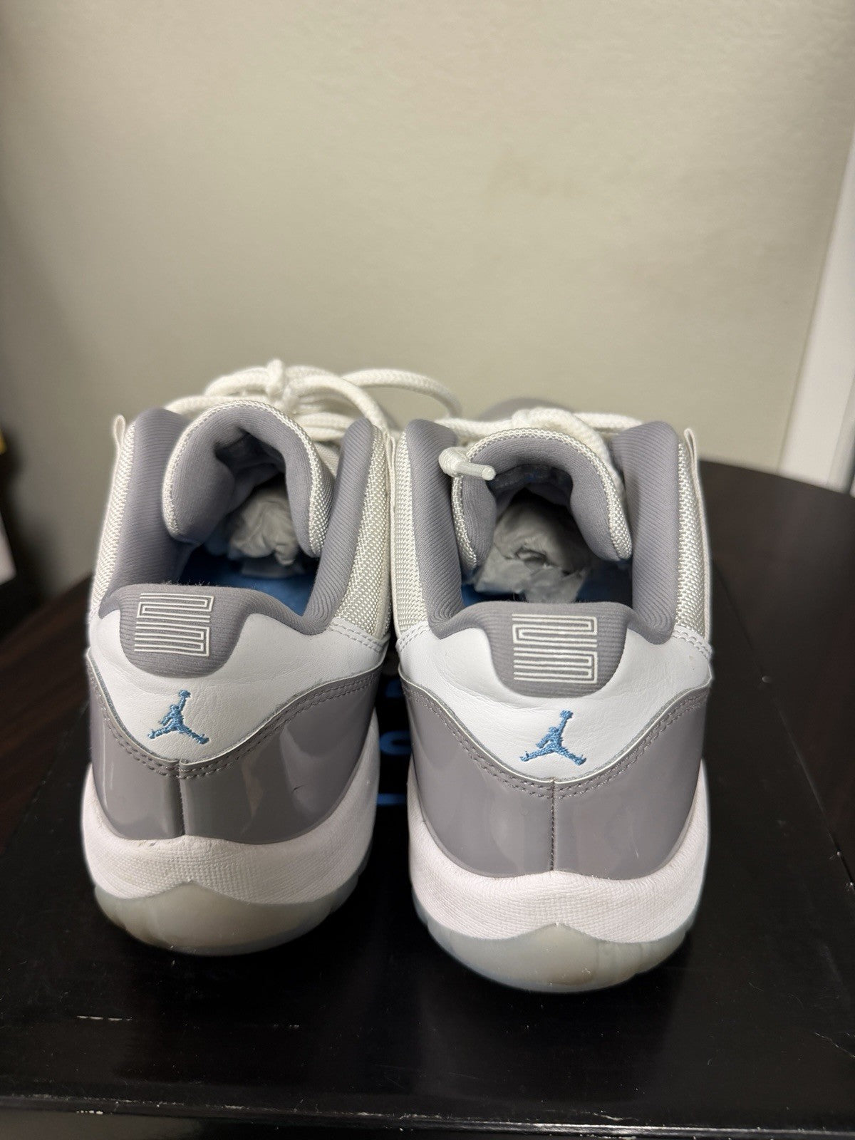 Size 9.5 - Air Jordan 11 Retro Low Cement Grey