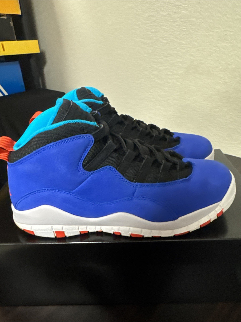 Size 7y - Air Jordan 10 Retro (GS) “Tinker Huarache” Light Blue  |  No Box