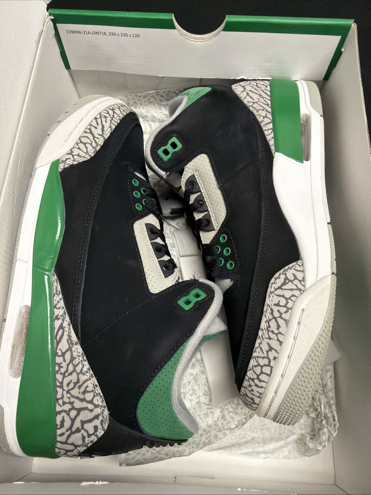 Size 8.5 - Jordan 3 Retro Mid Pine Green