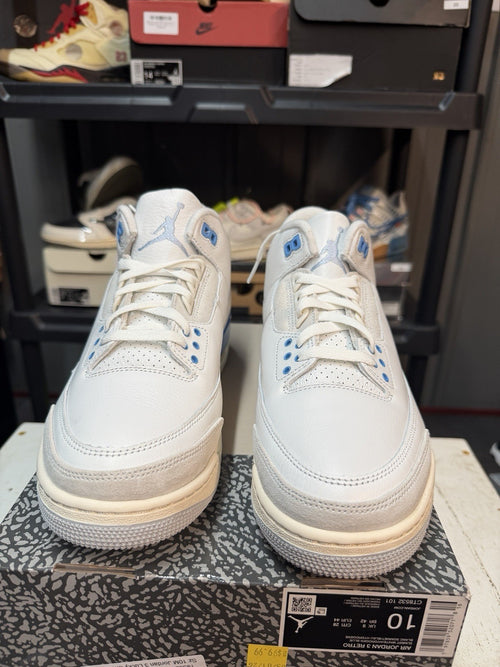 Air Jordan 3 Retro "LUCKY SHORTS" 2025 - Size 10 - CT8532 101 (54-52)