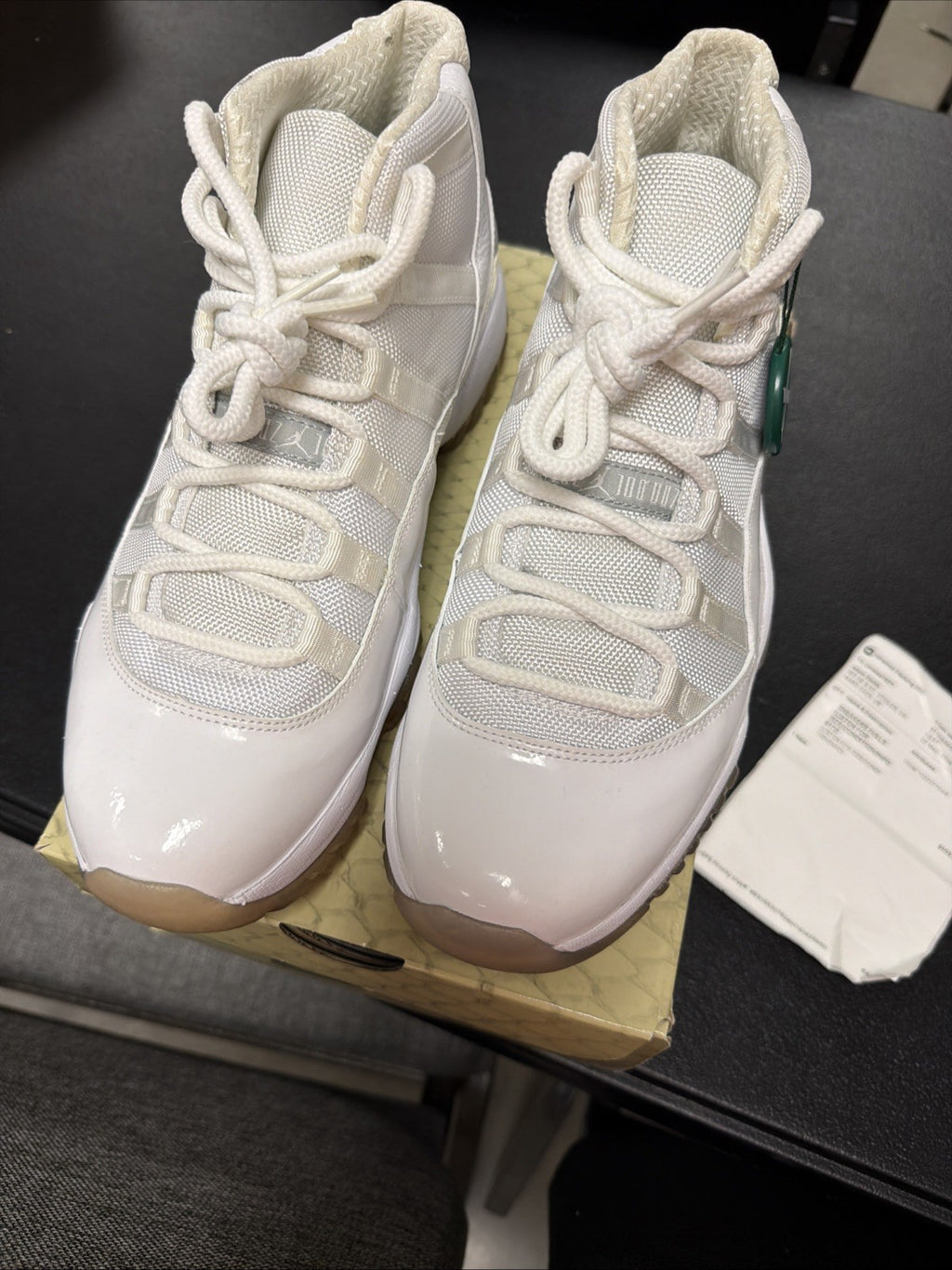 Nike Air Jordan 11 Retro Silver Anniversary 408201-101 Men's Size 10