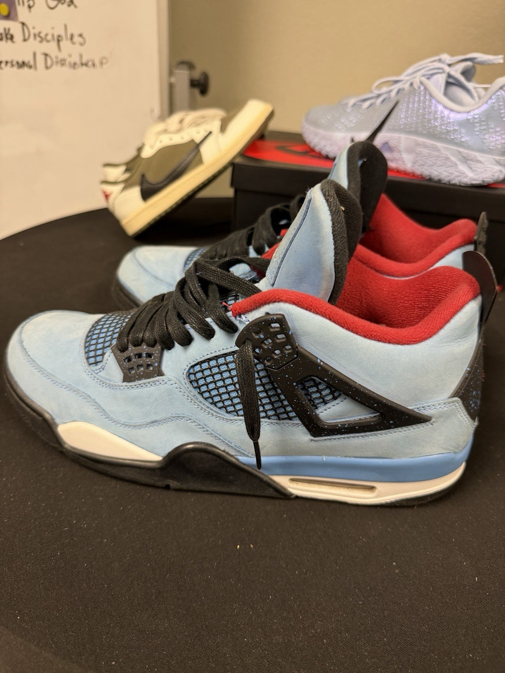 Jordan 4 Retro Travis Scott Cactus Jack Blue size 13