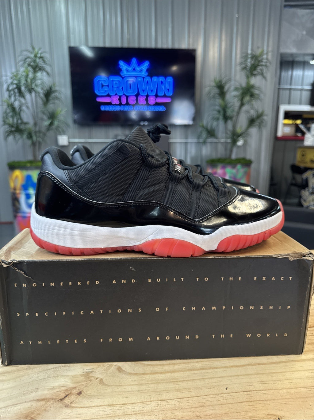 Size 13 - Air Jordan 11 Retro Low "BRED" 2025 | Wore Once