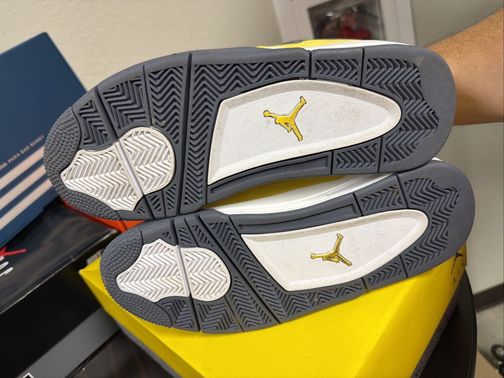  Air Jordan 4 Retro Tour Yellow/Dark Blue Grey