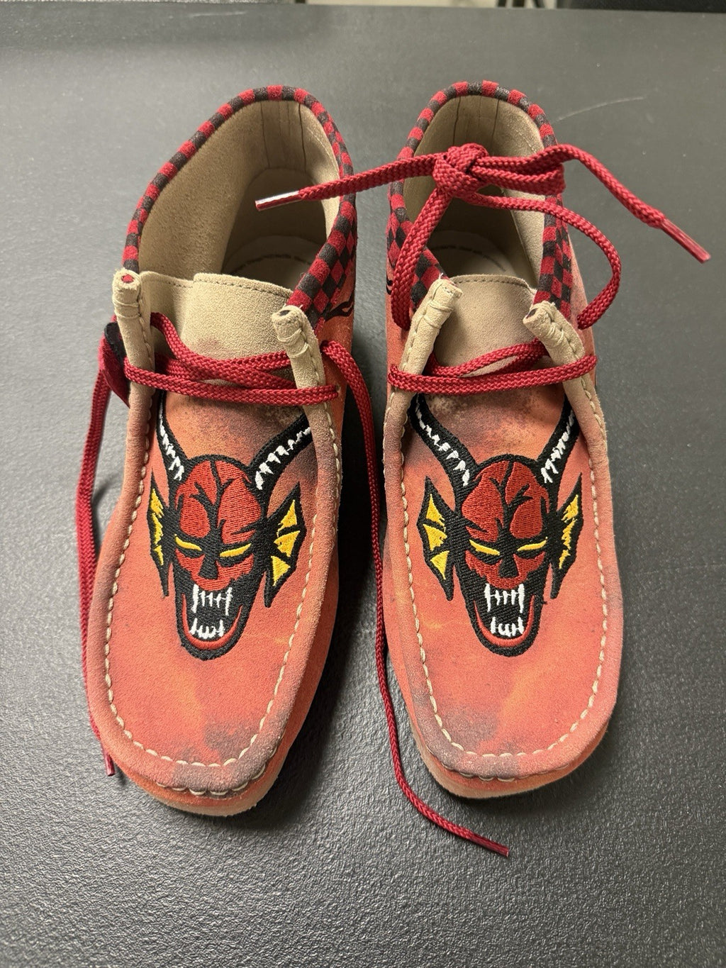 Clarks Wallabee EVO x Stranger Things Hellfire Club - Size 8 Mens