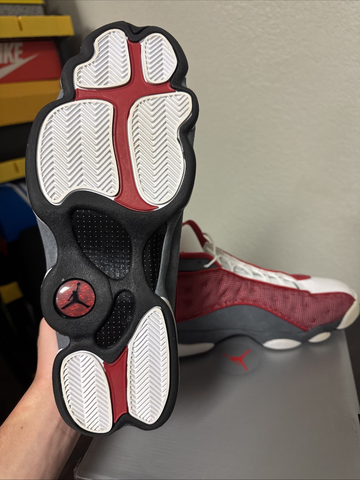 Nike Air Jordan 13 Retro Chicago White Black Team Red Size 14 Men’s Sneakers