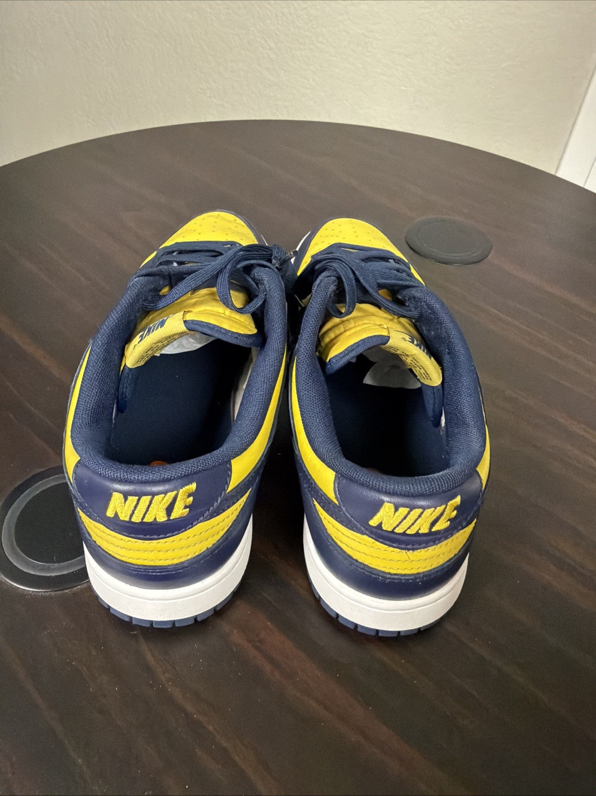 NIKE Dunk Low 'Michigan' Shoes / Sneakers Men’s Size 10.5 DD1391-700
