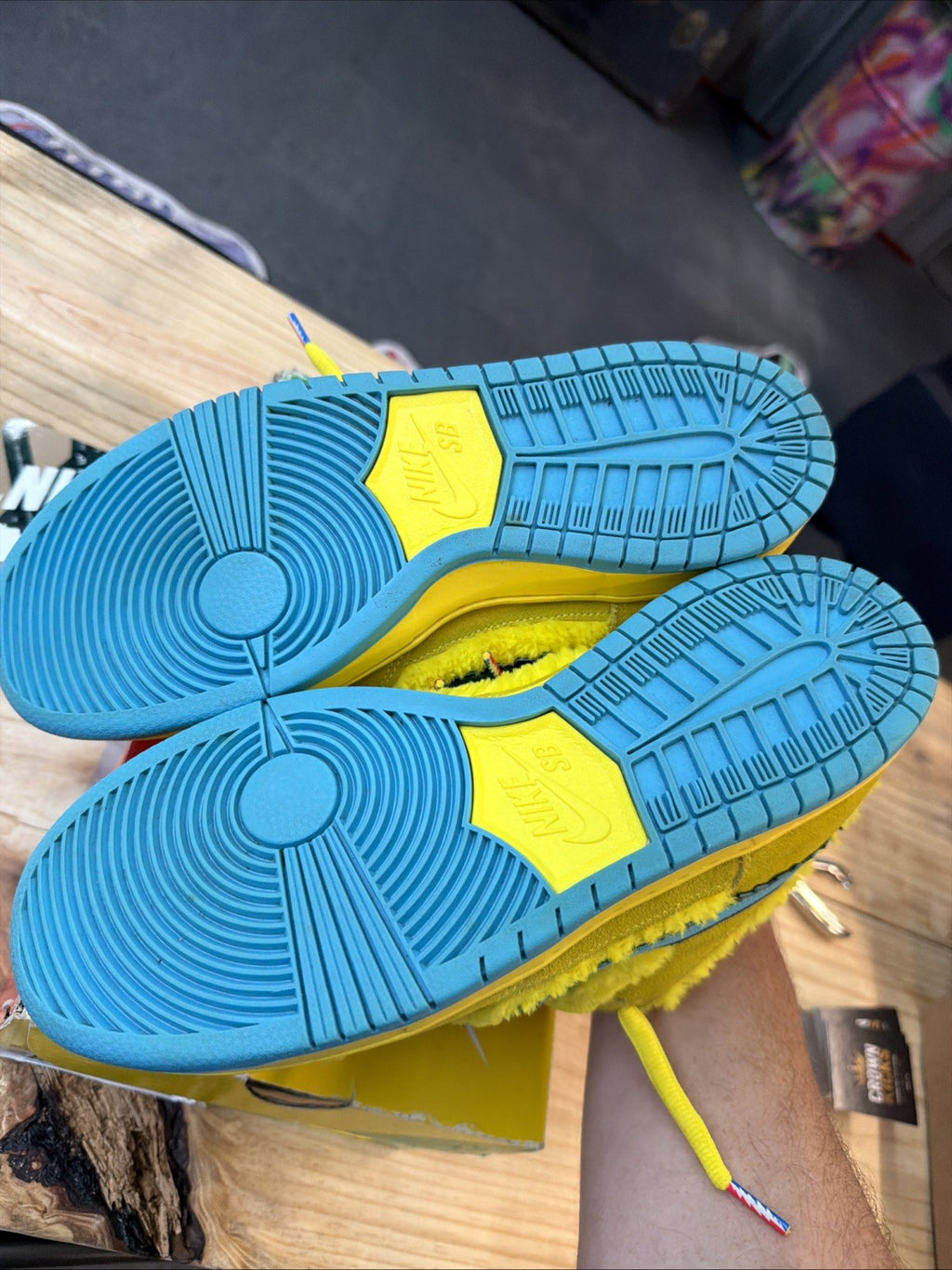 Size 8.5 - Nike Dunk Low SB x Grateful Dead Yellow Bear