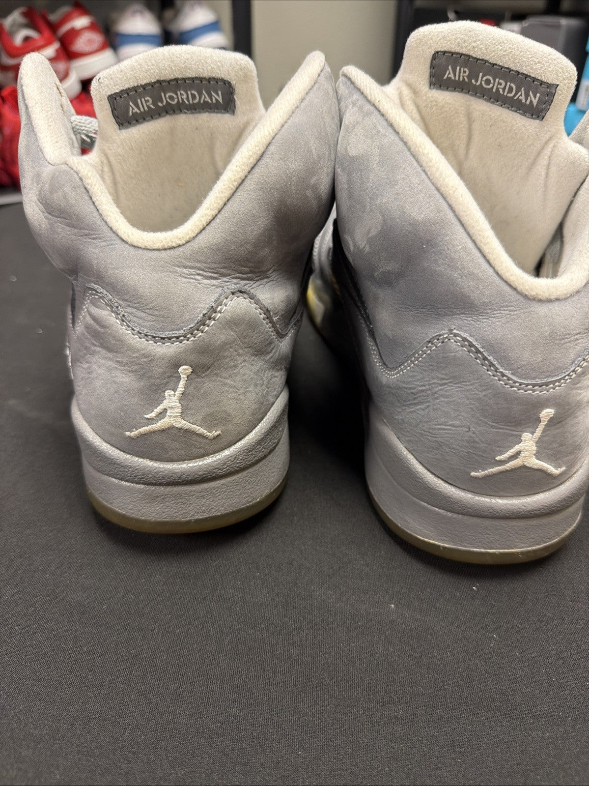 Jordan 5 Retro Wolf Grey  Sz 11
