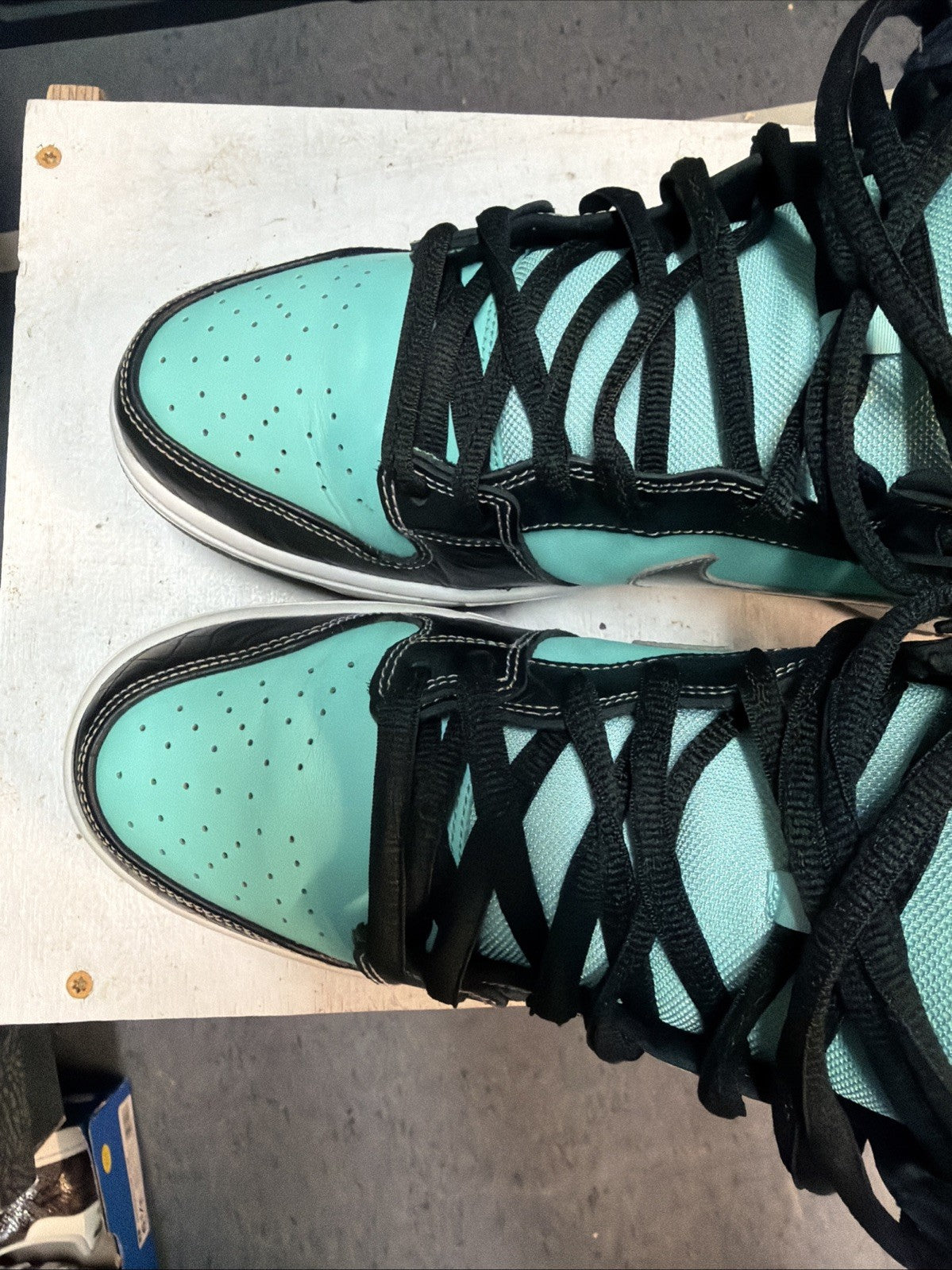 Size 13 - Nike SB Dunk High Premium x Diamond Supply Co. Tiffany 2014