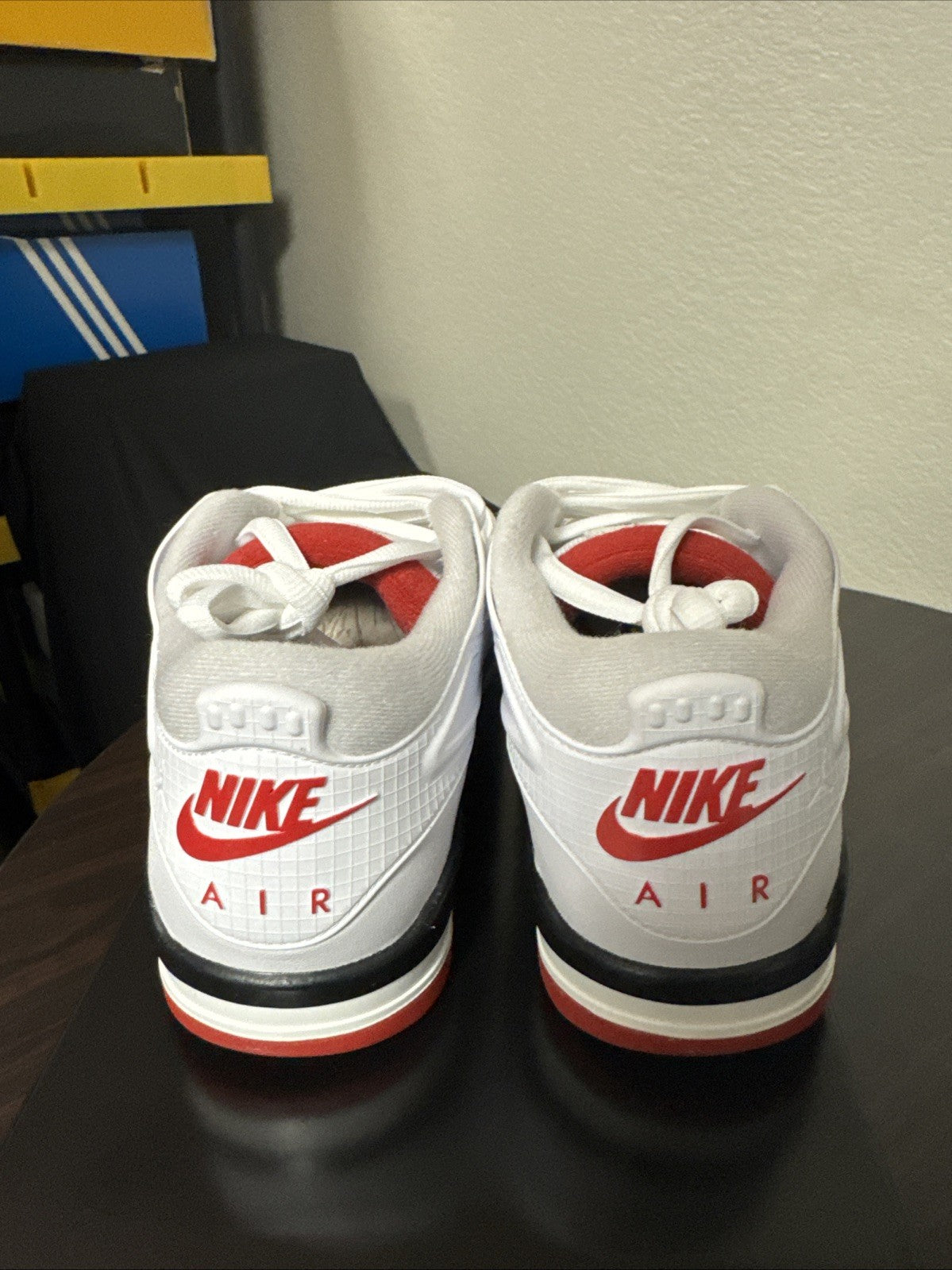 Jordan 4 RM White Varsity Red Fire Red Mens Shoes Size 11   |  No Box