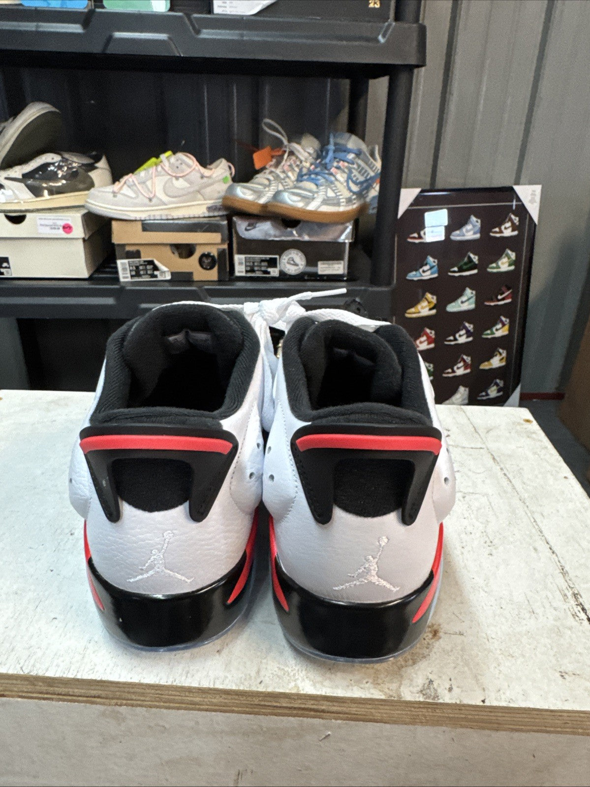 Size 12 - Air Jordan 6 Retro Golf Low White Infrared | Replacement Box