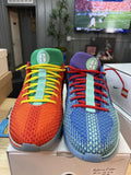 Nike Multicolor Low Top Basketball Sneakers FJ4036-900 Men's Lace Up