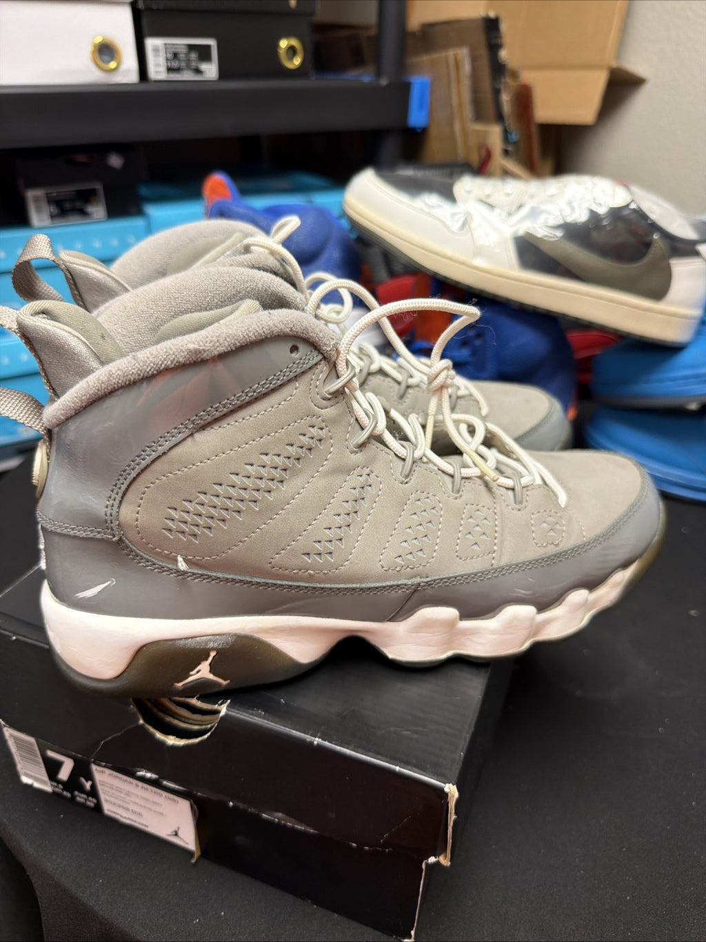 Size 7Y - Nike Air Jordan 9 Retro “Cool Grey” GS Shoes 302359-015 Ships Fast!