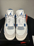 Air Jordan 4 Retro "MILITARY BLUE" 2024 - Size 10 - fv5029 141 (10587-30)
