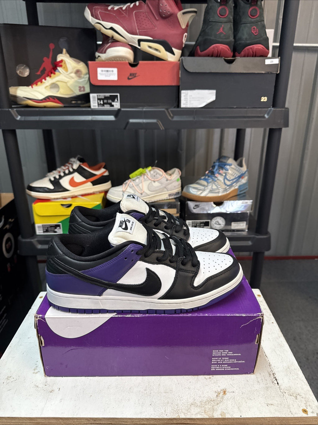 Size 12 - NIKE SB DUNK LOW “COURT PURPLE”