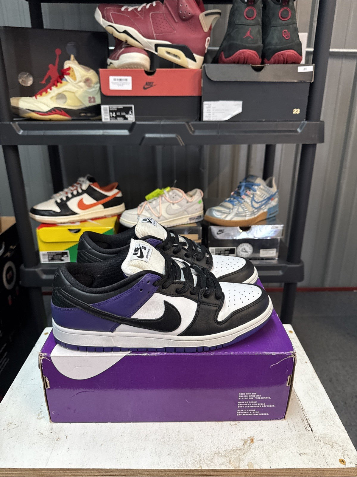 Size 12 - NIKE SB DUNK LOW “COURT PURPLE”