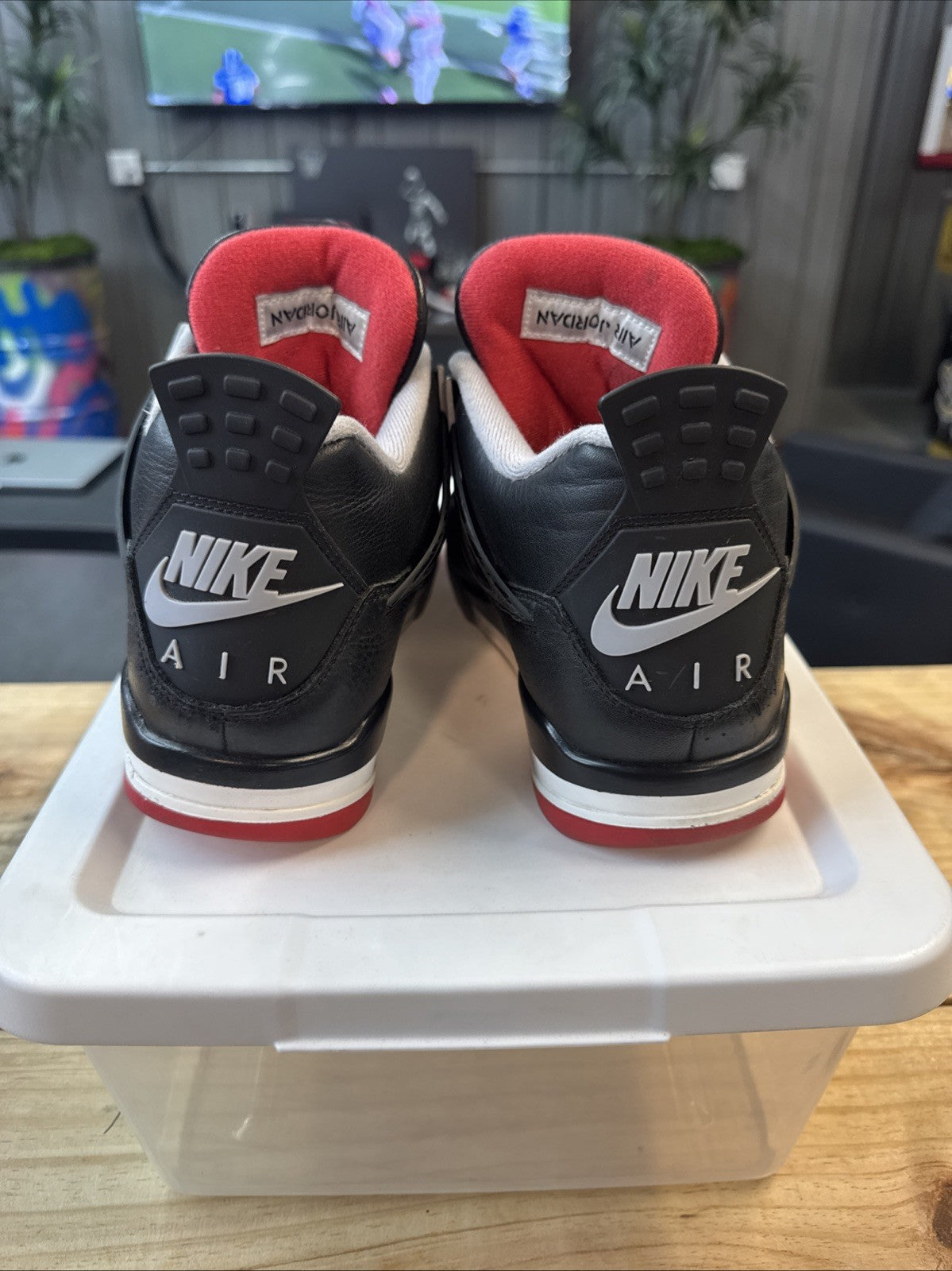 Size 9 - Jordan 4 Retro Bred Reimagined | Replacement Box