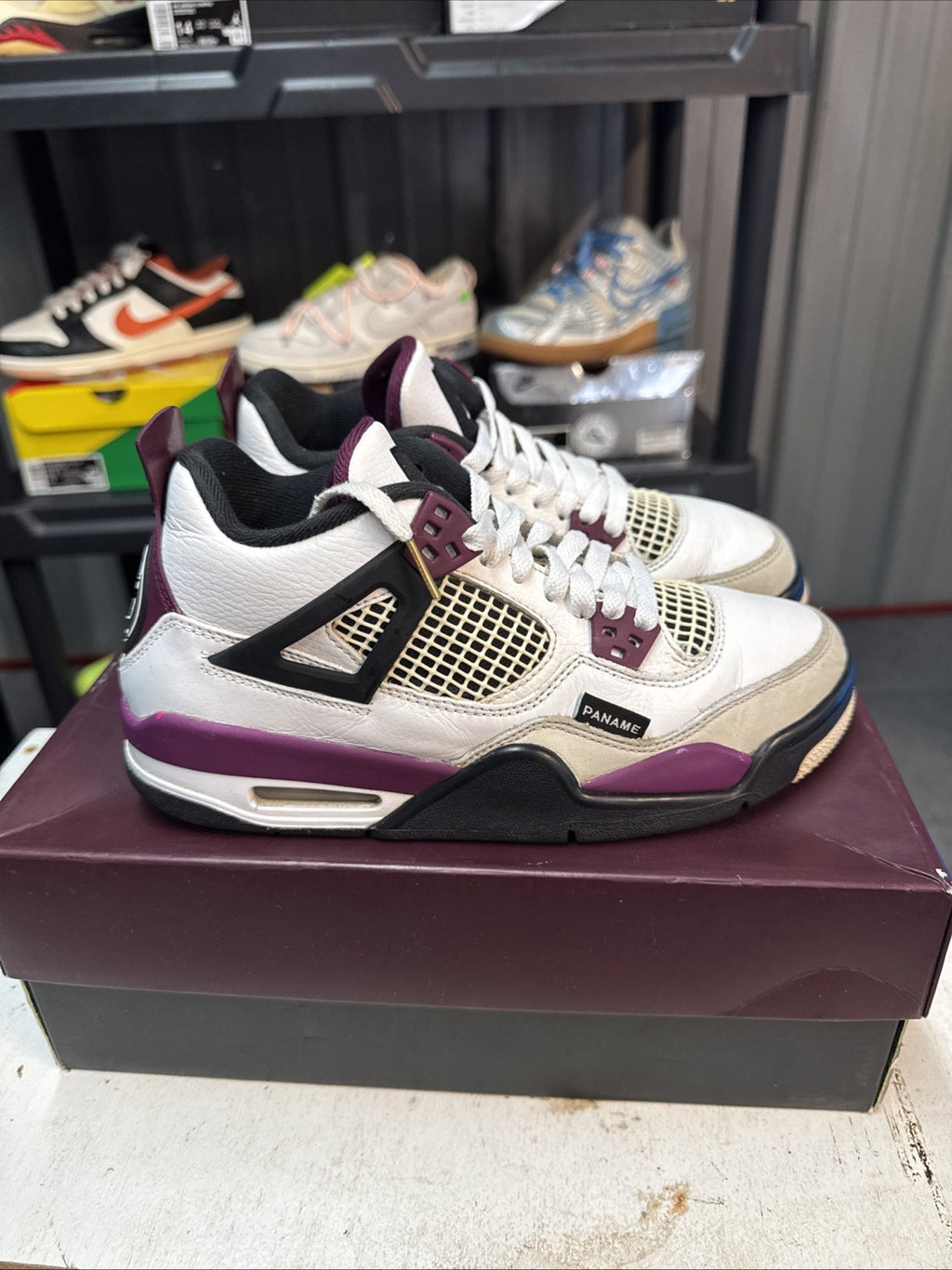 Size 6.5Y - Jordan Paris Saint-Germain x Air Jordan Kids 4 Retro GS