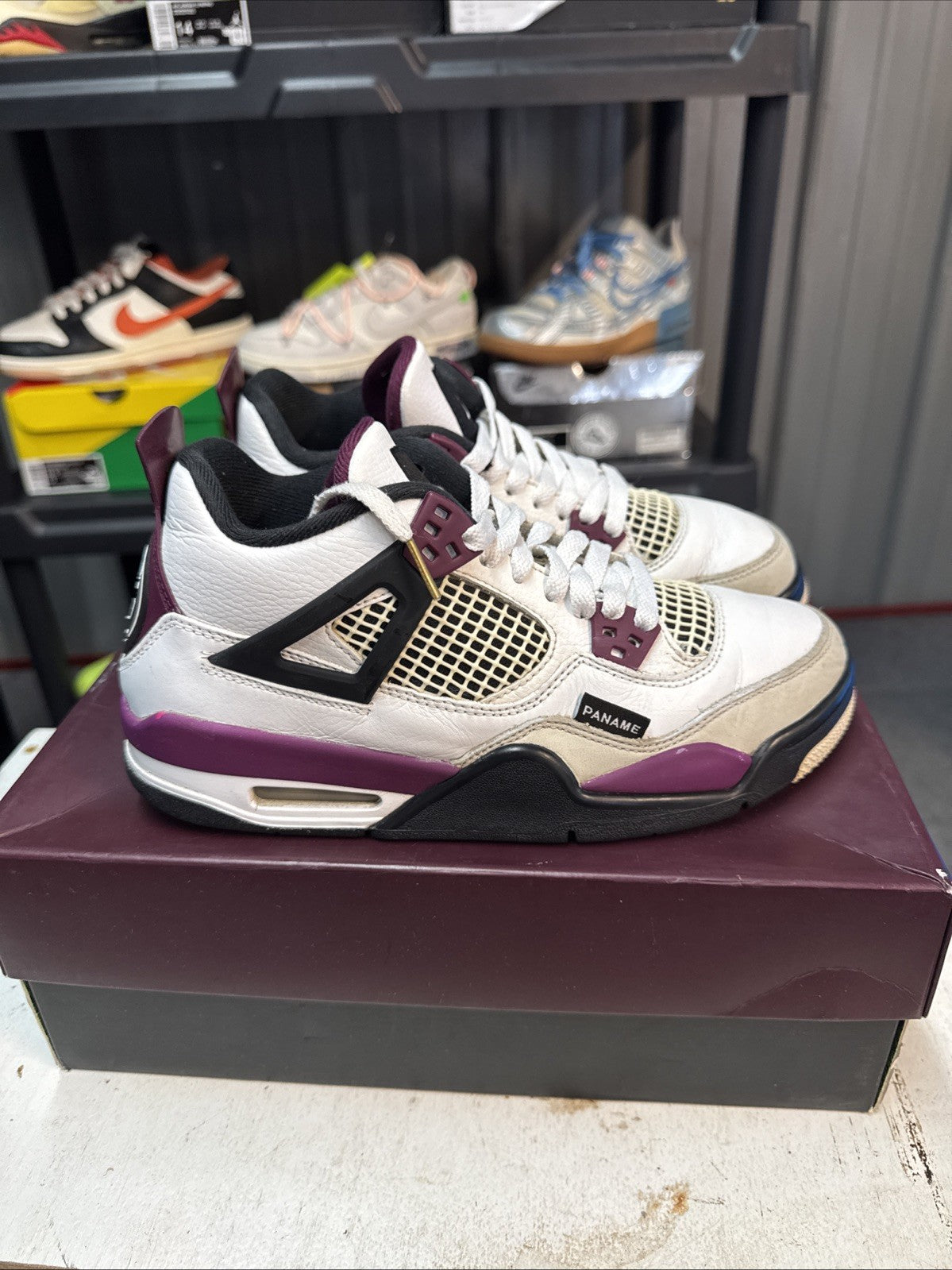 Size 6.5Y - Jordan Paris Saint-Germain x Air Jordan Kids 4 Retro GS