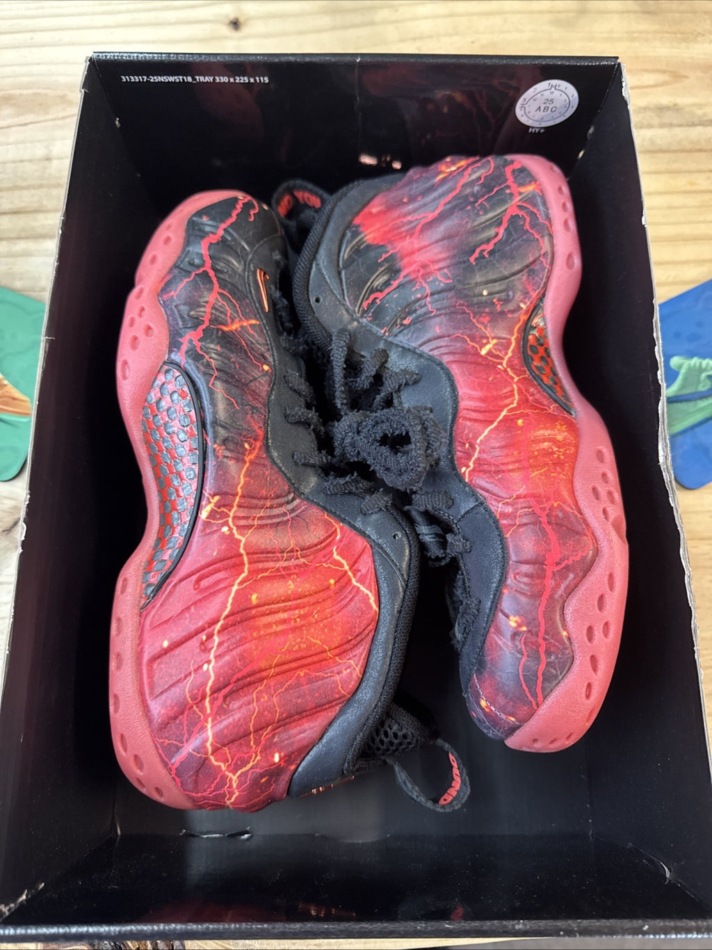 SIZE 7.5 - AIR FOAMPOSITE ONE STRANGER THINGS | TOPLESS OG BOX
