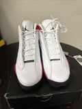 Size 5y - AIR JORDAN 13 RETRO WHITE/BLACK-TRUE RED
