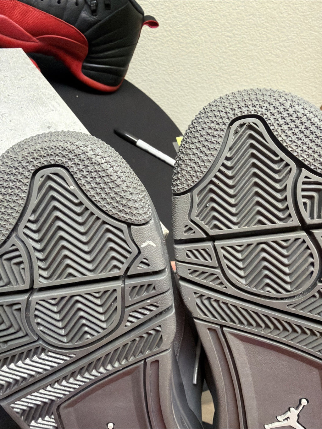 Size 7.5- Air Jordan 4 Retro SE Wet Cement