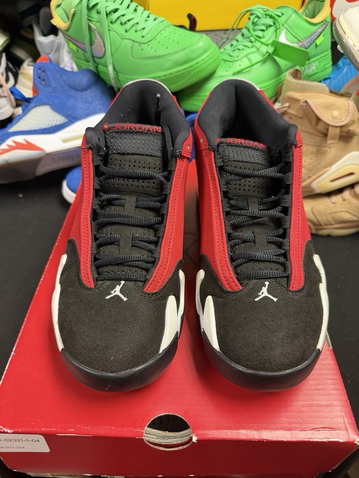 Jordan Air Jordan 14 Red Black White