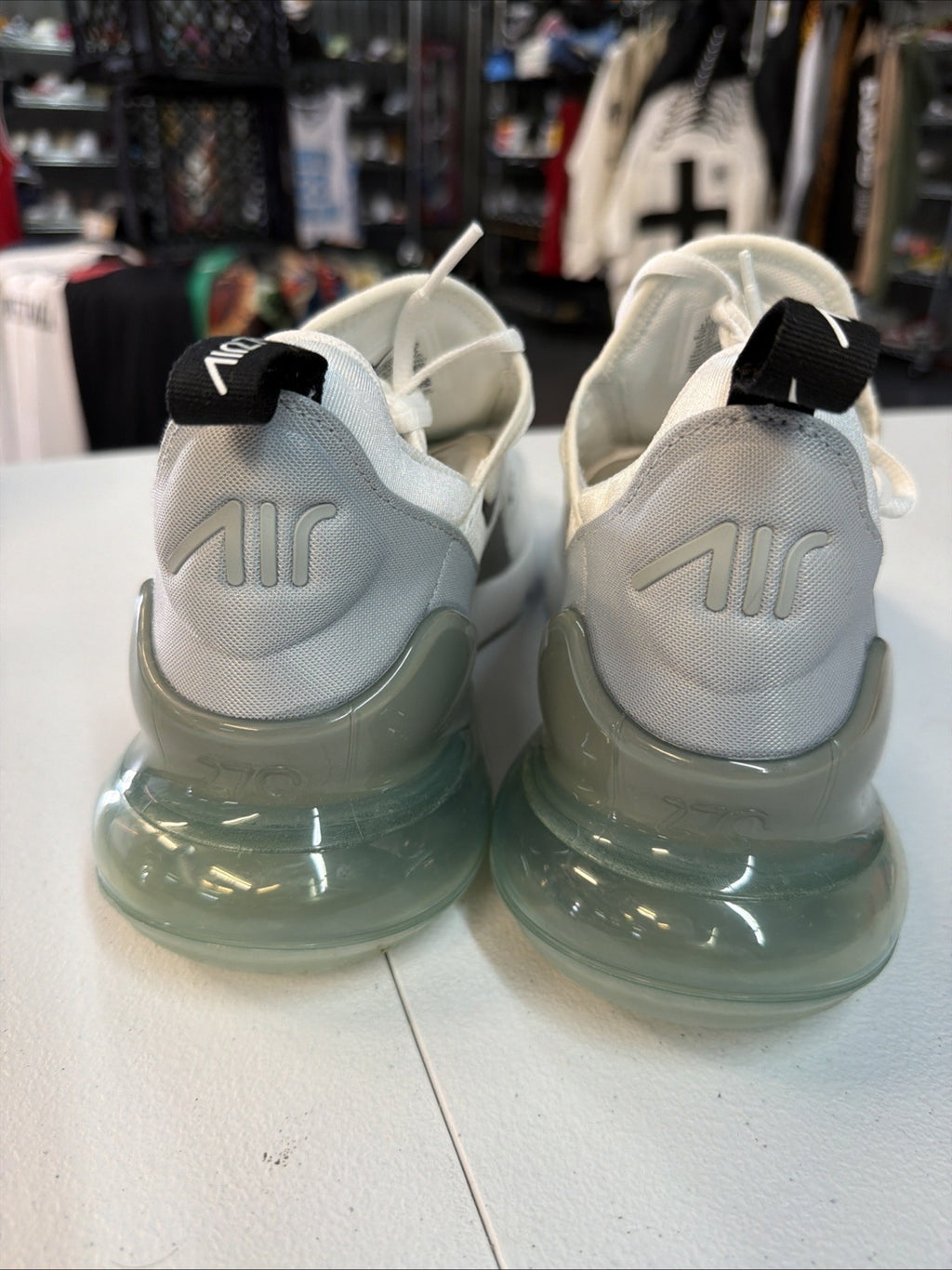 Nike Air Max 270 White Black Oreo Panda Running Shoes AH8050-100 Size 11.5