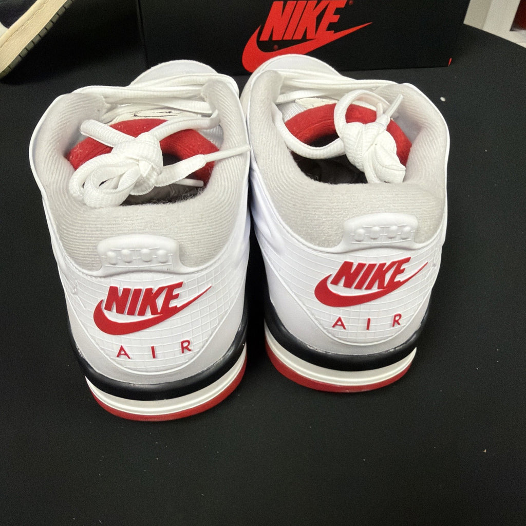 Nike Men's Air Jordan 4 RM White Fire Red Athletic Shoes Sneakers Trainers New