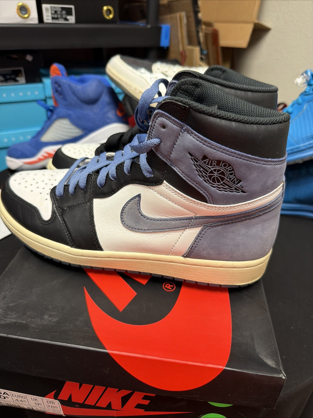 Size 10.5 - Air Jordan 1 Retro OG High Best Hand in the Game - Blue Moon