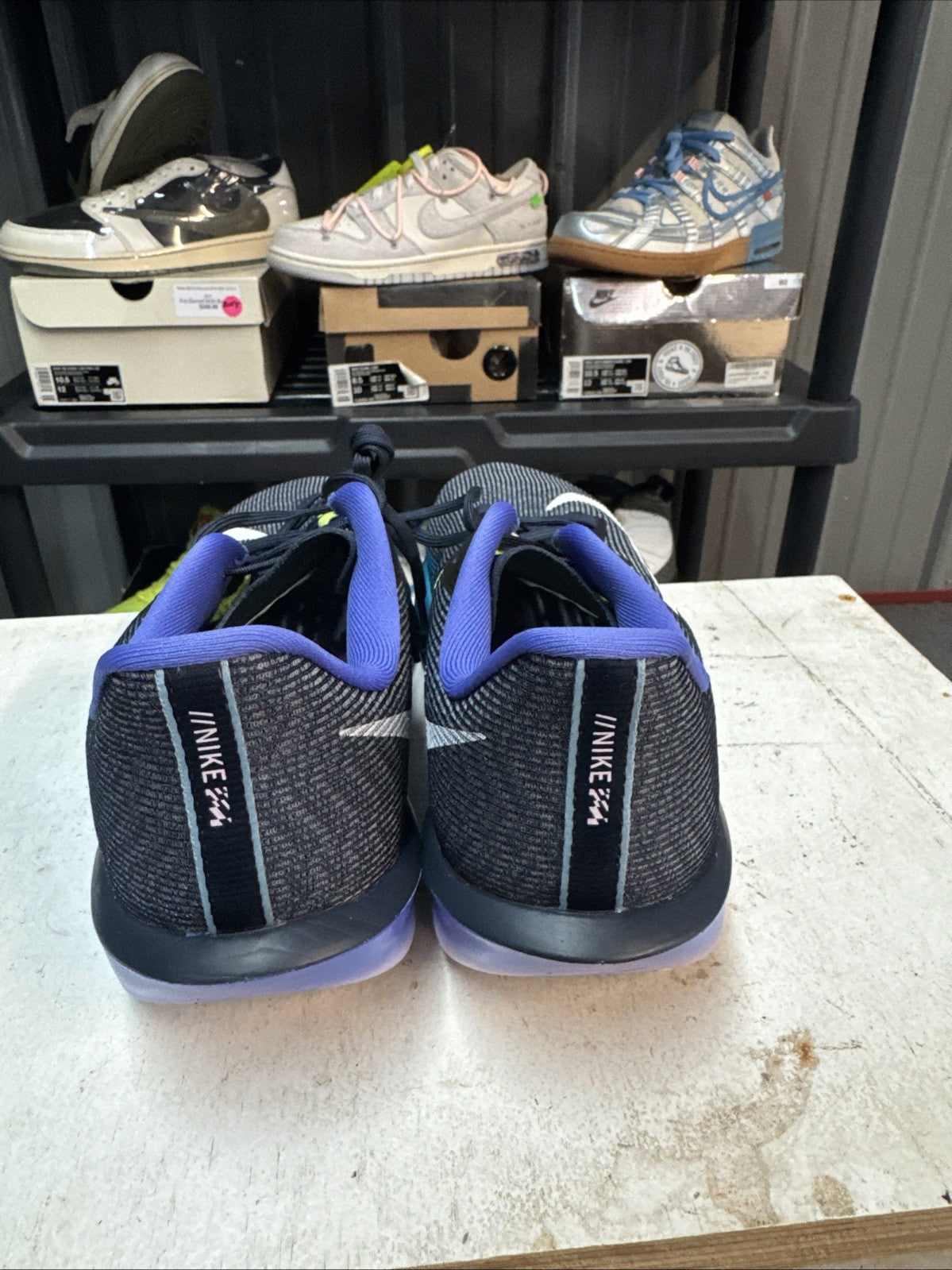 Size 10 - Nike Air Zoom Rival Fly 4 Obsidian Persian Violet | No Box - Worn Once