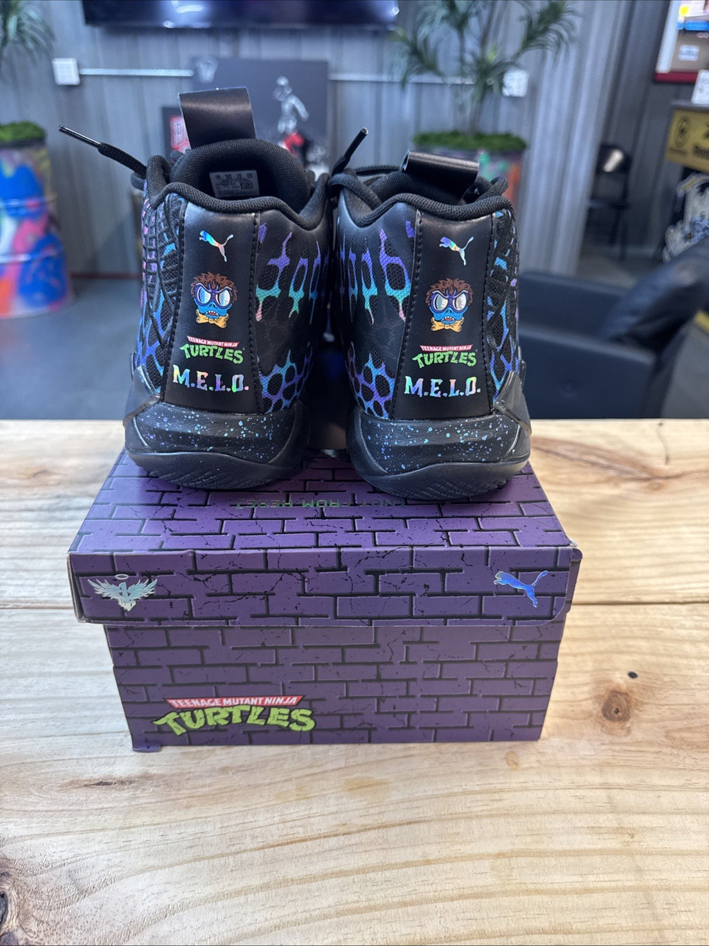 Size 14 - PUMA  X Lamelo Ball Mb.01 TMNT Baxter Stockman | Wore Once