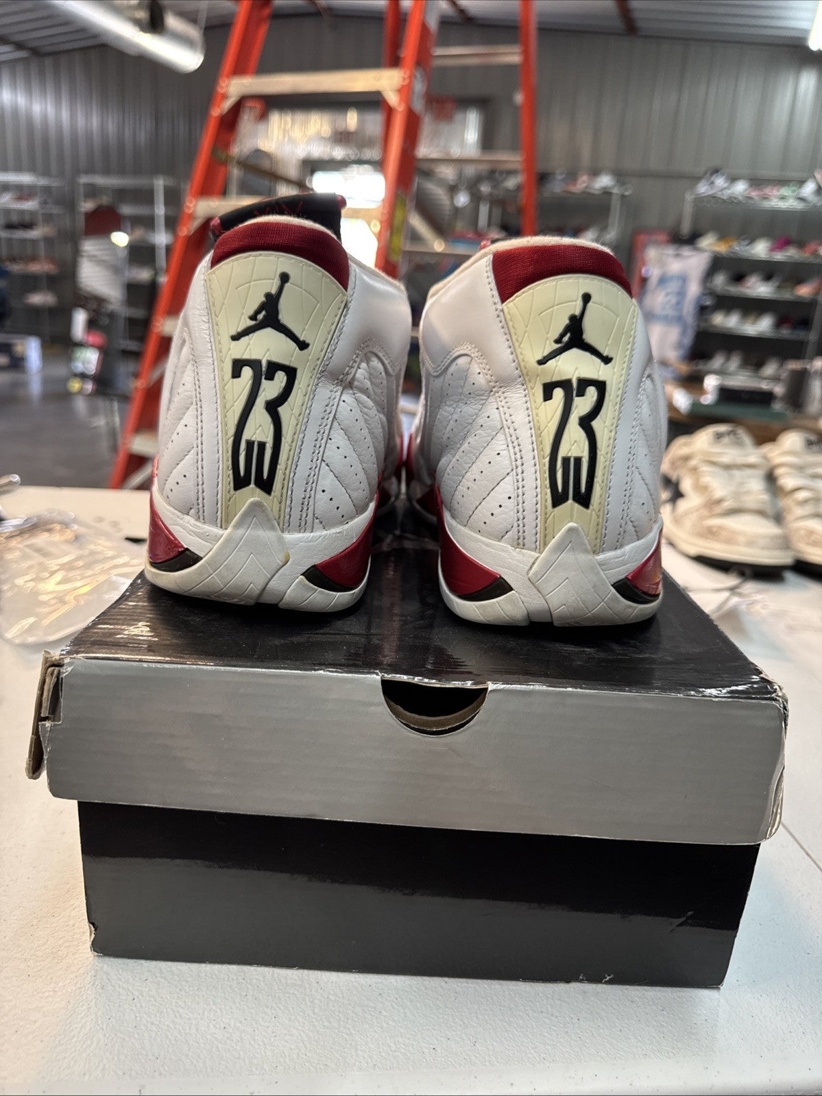 Size 11 - Jordan 14 Retro Candy Cane 2012