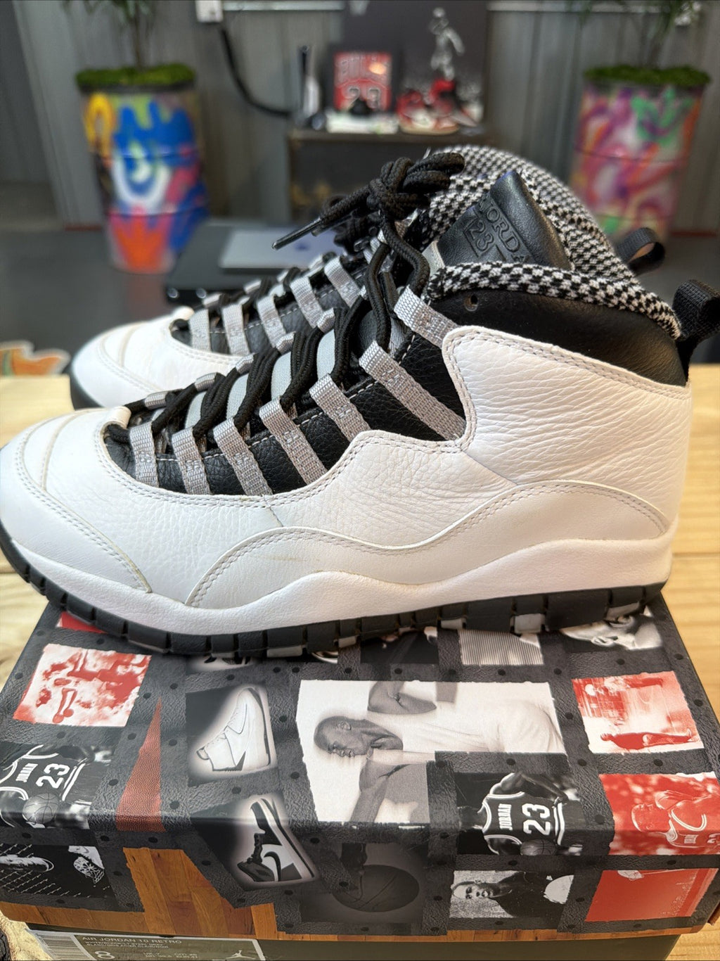 Jordan 10 Retro OG Steel (2025) (Pre-Owned) - HJ6779-104-8-PO-2 - (Mod... Size 8