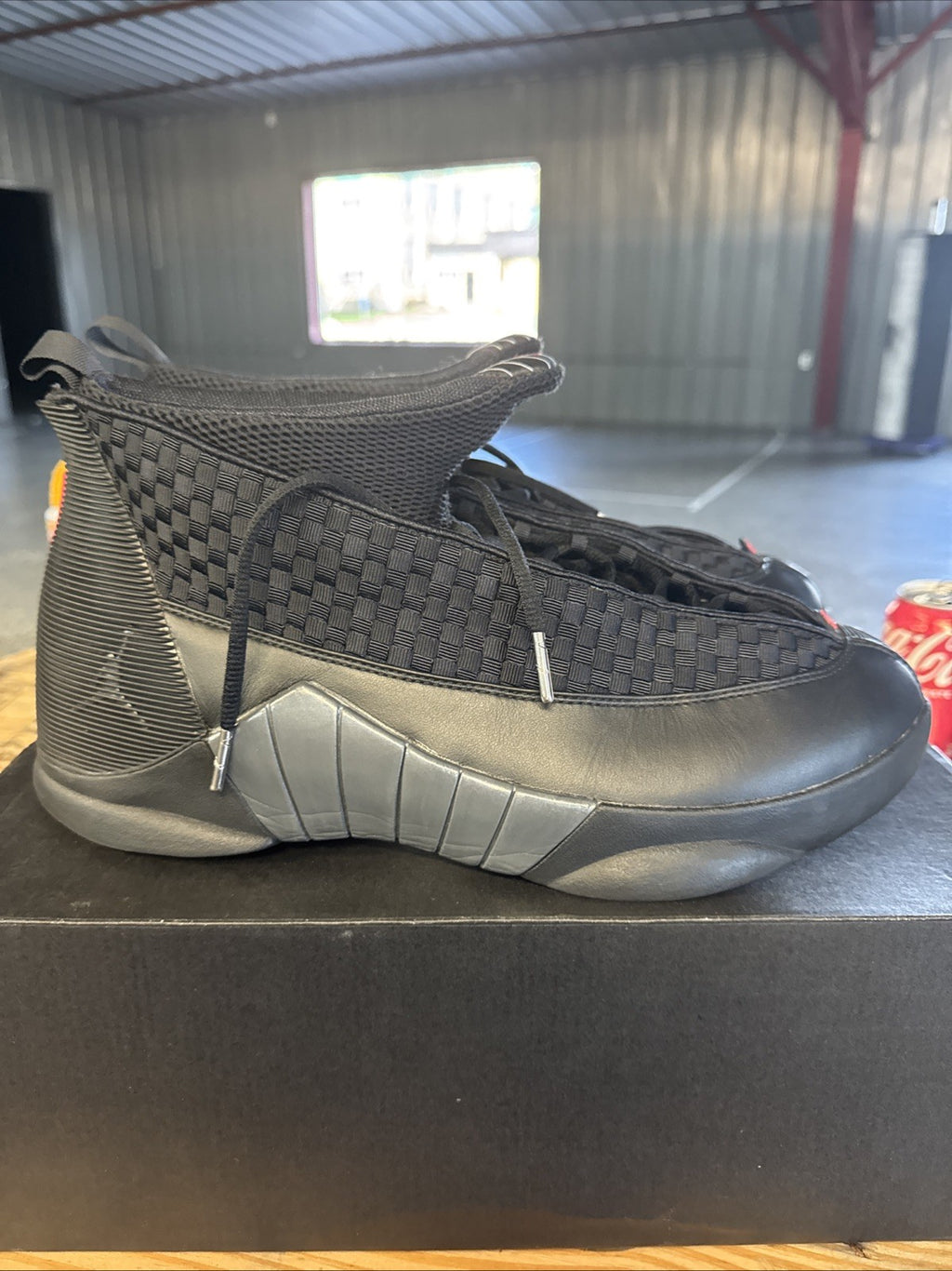 Size 13 - Jordan 15 Retro Stealth (2017) | Replacement Box - Barely Worn