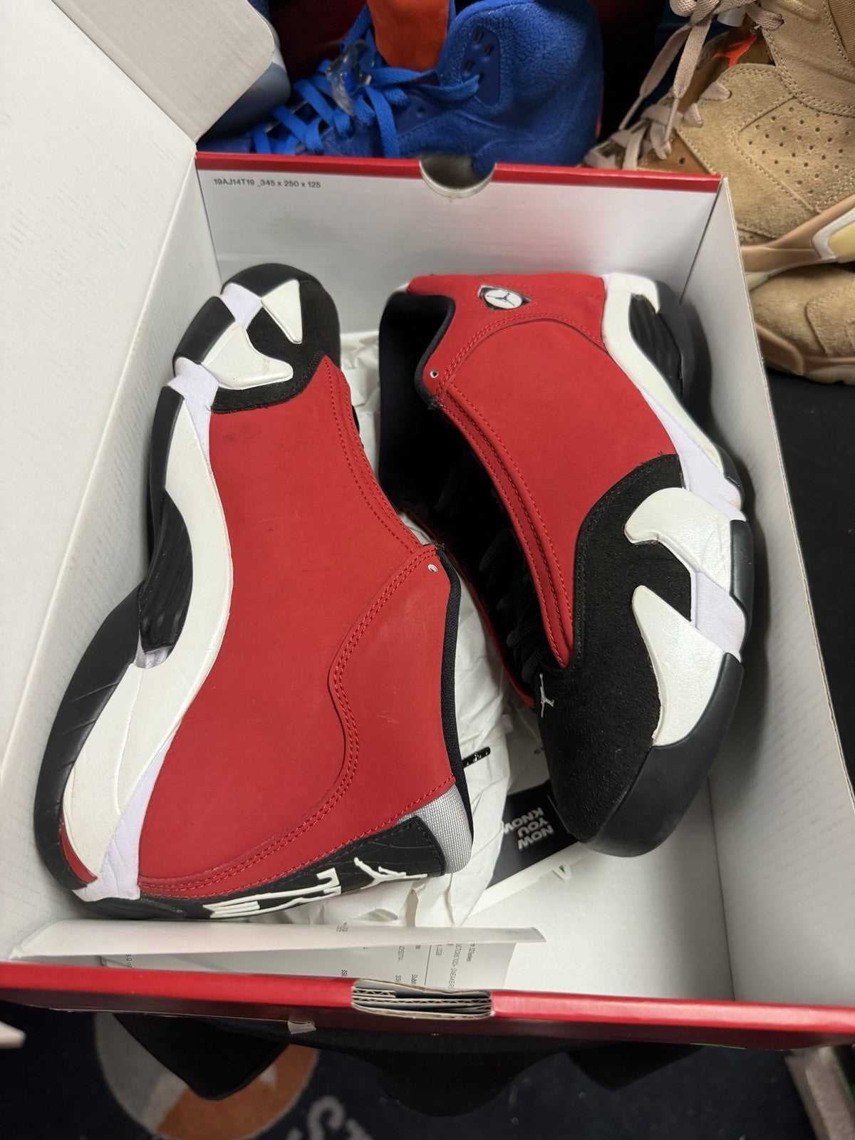 Jordan Air Jordan 14 Red Black White