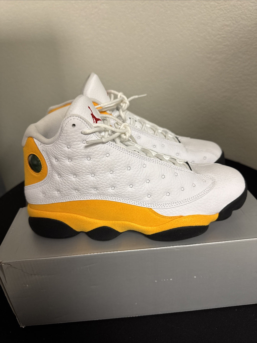 Air Jordan 13 Retro University Red Yellow Men's Size 10.5