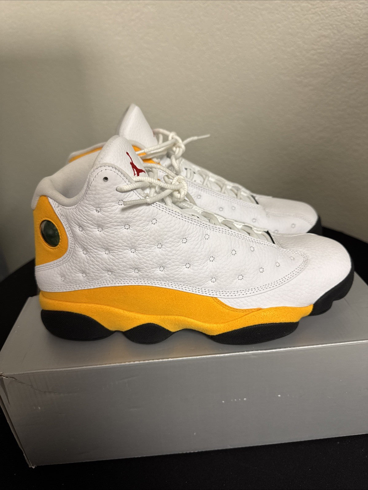 Air Jordan 13 Retro University Red Yellow Men's Size 10.5