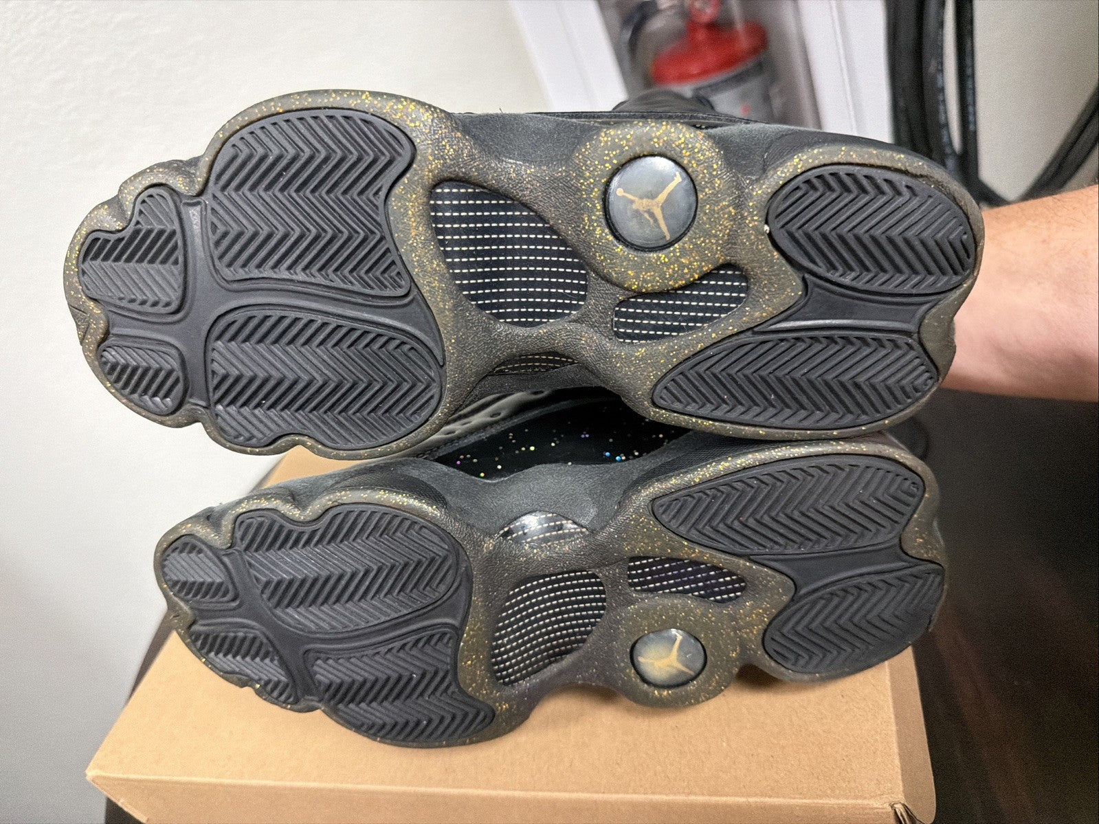 Nike Jordan Kid's Shoes Air Jordan 13 Retro (GS) Black Metallic Gold DC9443-007