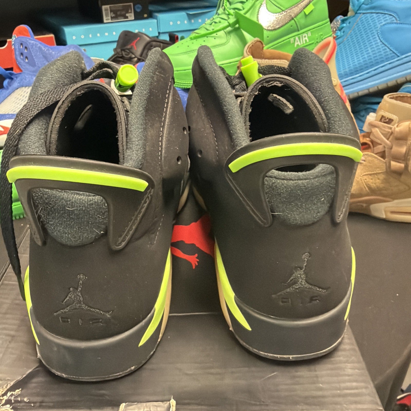 Size 11 - Jordan 6 Retro Electric Green 2021