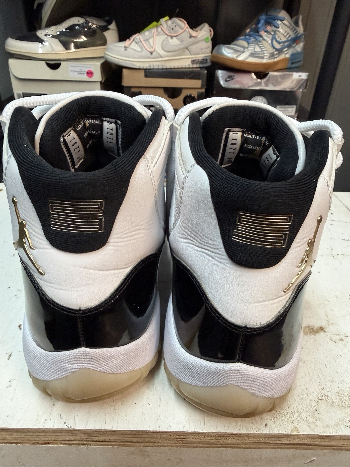 Jordan Air Jordan 11 Retro Gratitude White/Black/Gold Mid Top CT8012-170 2023
