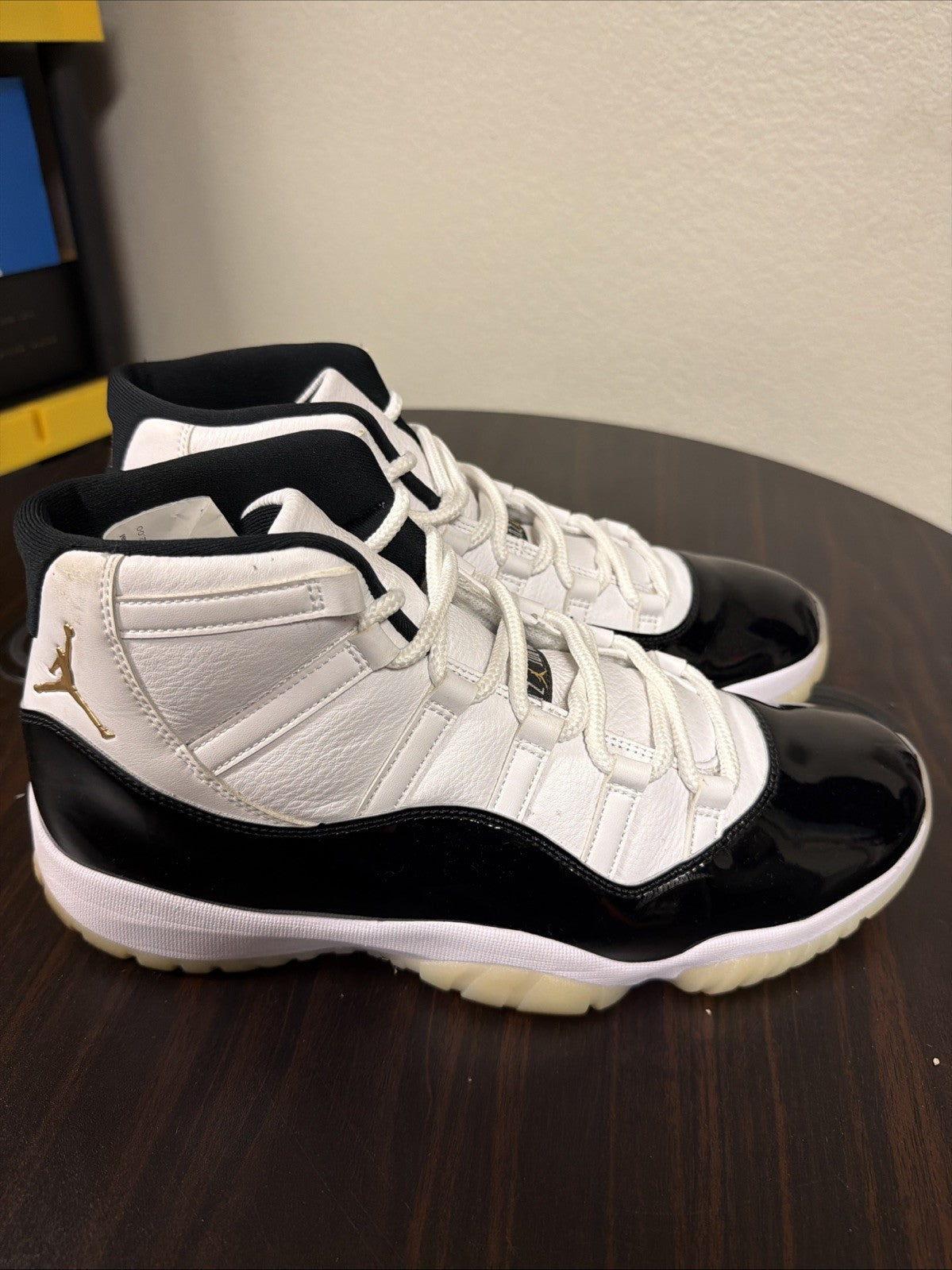 Jordan Air Jordan 11 Retro Gratitude White Metallic Gold Black 🔥🔥